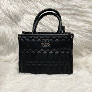 Steve Madden Bniko Black Satchel Bag
